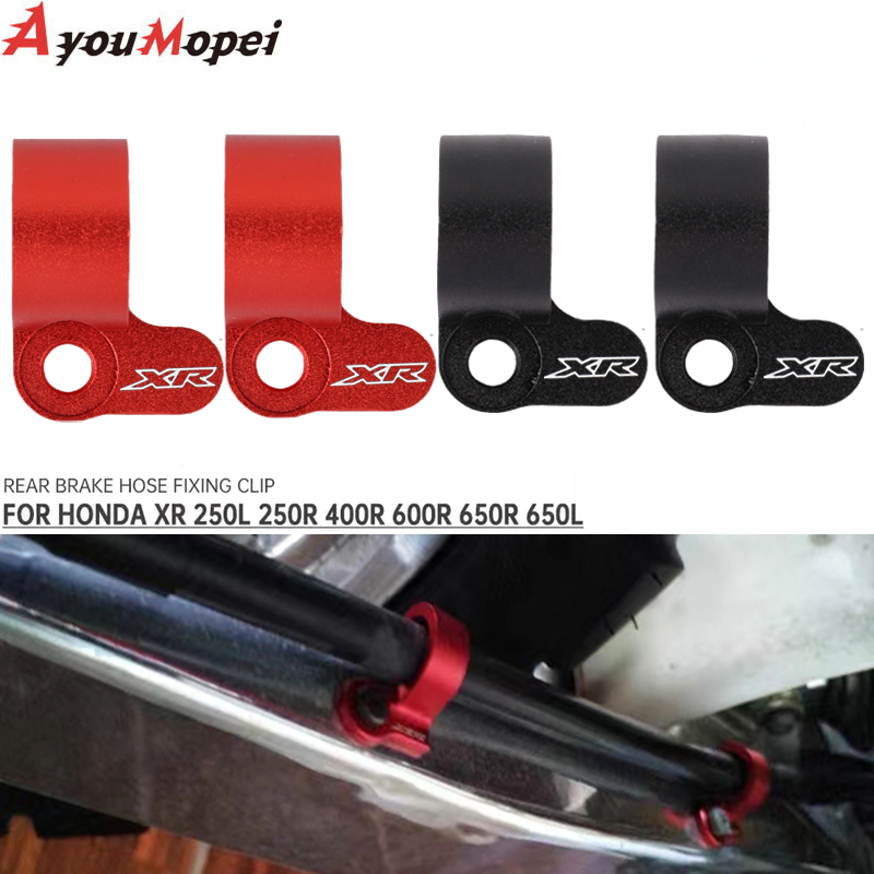 Brake Line Motorcycle - Aksesori klem kabel penyangga jalur minyak