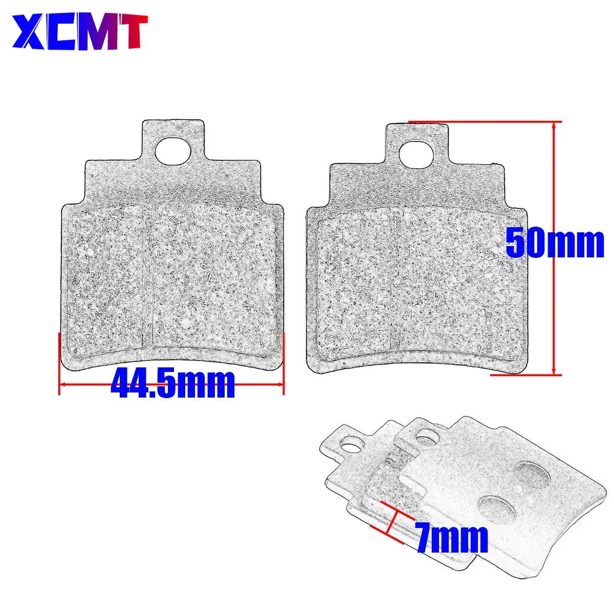 Set bantalan rem depan atau be - Motorcycle Brake Pads ulasan dan harga