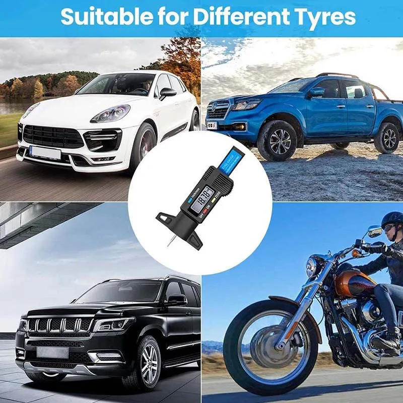 Alat Pengukur Kedalaman Tapak  - Motorcycle Brake Pads ulasan dan harga